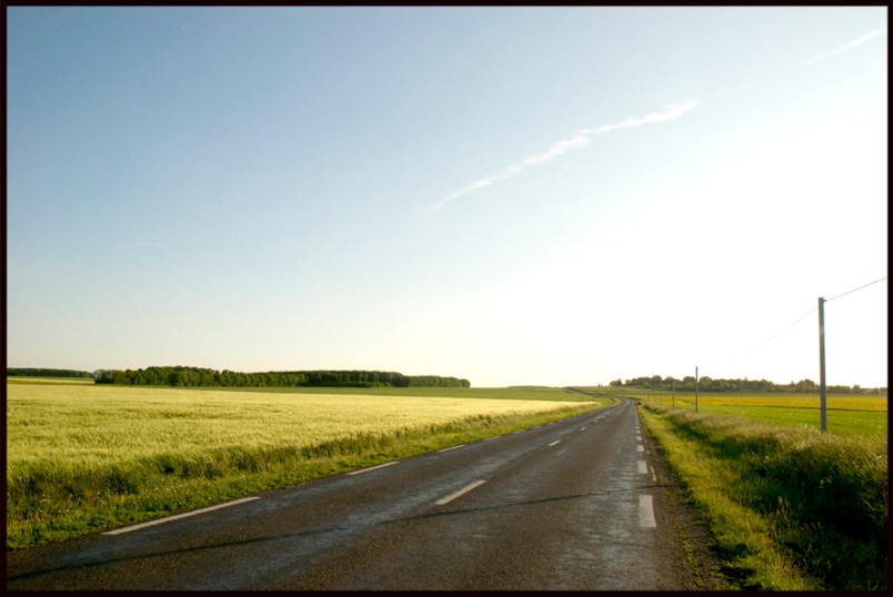 Fin d'après-midi en Normandie