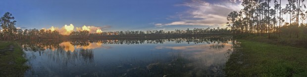 Everglades sunset 1